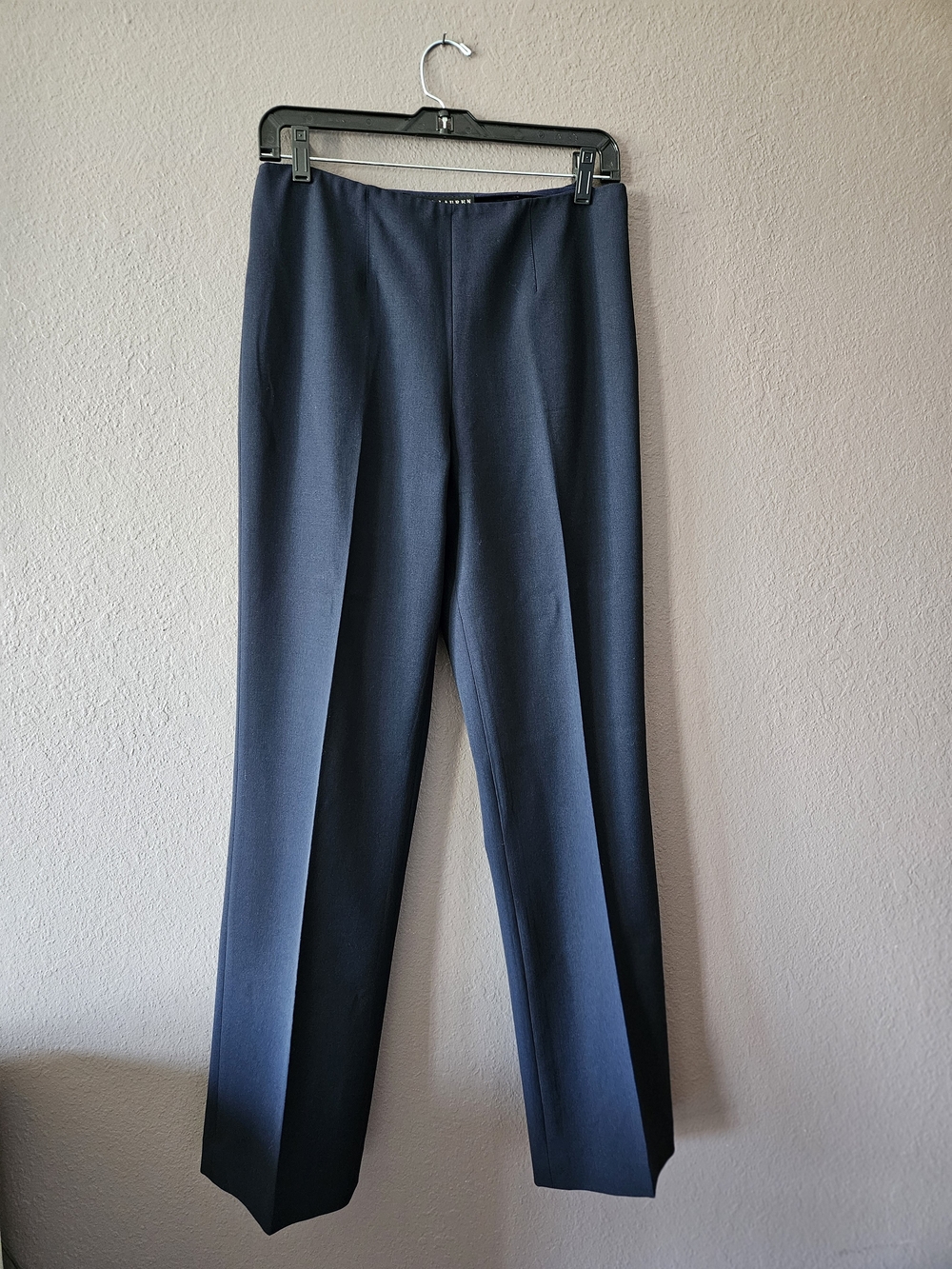 Ralph Lauren Stretch Twill Dark Navy Straight-Leg Dress Pants Size 6